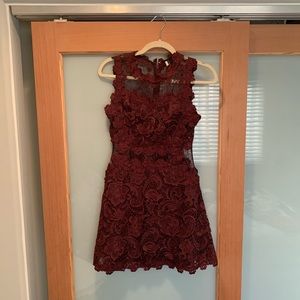 Top shop lace cocktail dress
